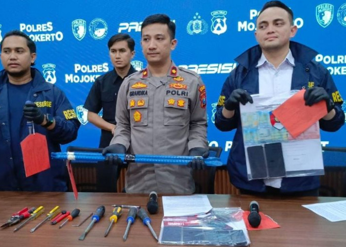 Tiga Pelaku Pembobol Brankas Universitas Abdul  Chalim Mojokerto Diringkus Polisi, Dua Masih DPO