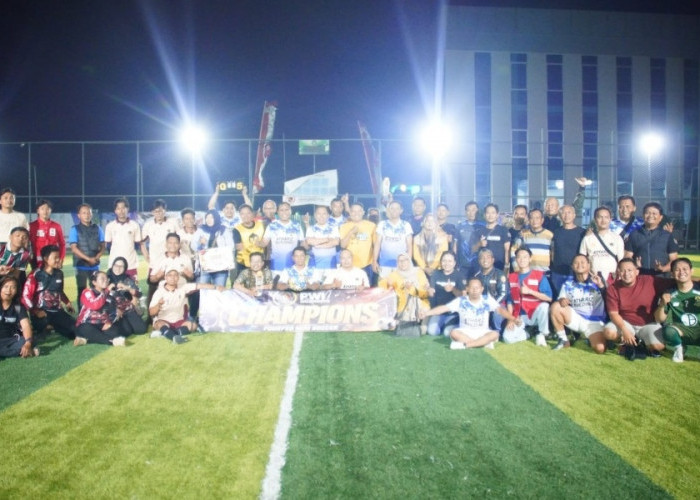 Buka Foerfeo Mini Soccer PWI Mojokerto Raya, Bupati Mojokerto Pesan Jalin Kebersamaan dan Kekompakan