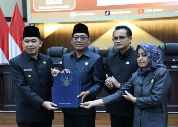 Lima Raperda Disahkan Jadi Perda, DPRD dan Pemkab Jember Perkuat Fondasi Pembangunan Daerah