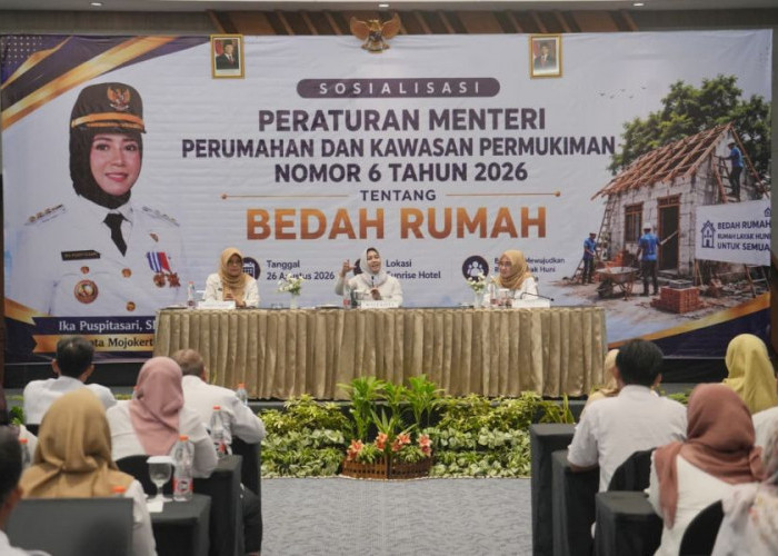 Syarat Bedah Rumah Dipermudah, 275 Rumah di Kota Mojokerto Jadi Sasaran Alokasi Bantuan 2026