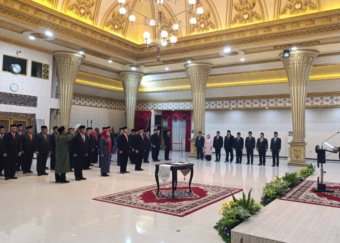 Bupati Jember Gelar Pelantikan dan Pengambilan Sumpah Jabatan Pejabat Eselon Dua