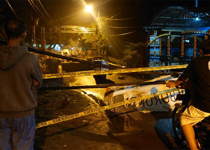 Hujan Deras, Jembatan di Sumberkembar Mojokerto Putus, Akses Warga Terhambat