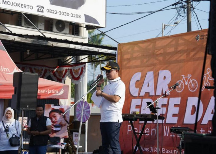 Bukan Sekadar Jalan-Jalan, CFD Peken Wilwatikta Mojokerto Hadirkan UMKM hingga Layanan Publik