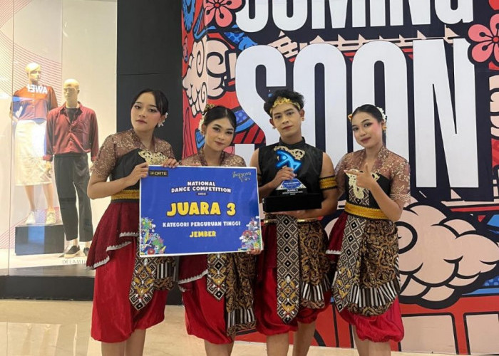 Diam Tanpa Musik, Tim Tari FTP Unej Cetak Prestasi Nasional