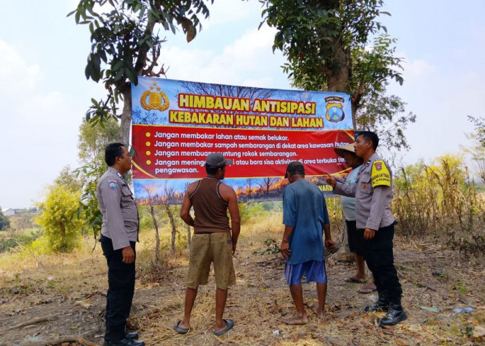 Fenomena El Nino, Polres Mojokerto Kota Tingkatkan Kesiapsiagaan Karhutla
