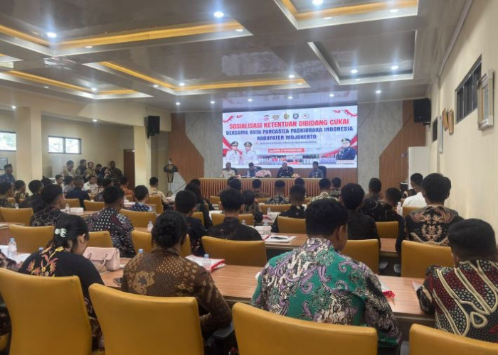 Rokok Ilegal Bukan Sekadar Soal Cukai, Duta Pancasila Mojokerto Diedukasi Jadi Garda Pencegahan