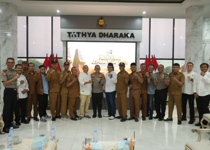 Polres Mojokerto Gandeng Dua Organisasi Kepala Desa, Bahas Dinamika Desa Hingga Kesiapan Pilkades 2027