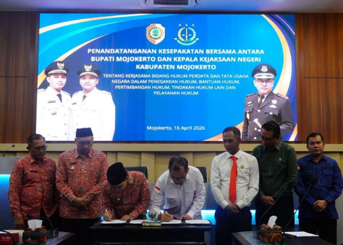 Perkuat Kepastian Hukum, Pemkab Mojokerto Perpanjang Kerja Sama dengan Kejari