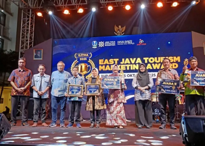 Pemkab Jember Raih Best Marketing Campaign di Ajang East Java Tourism Marketing Award 2025