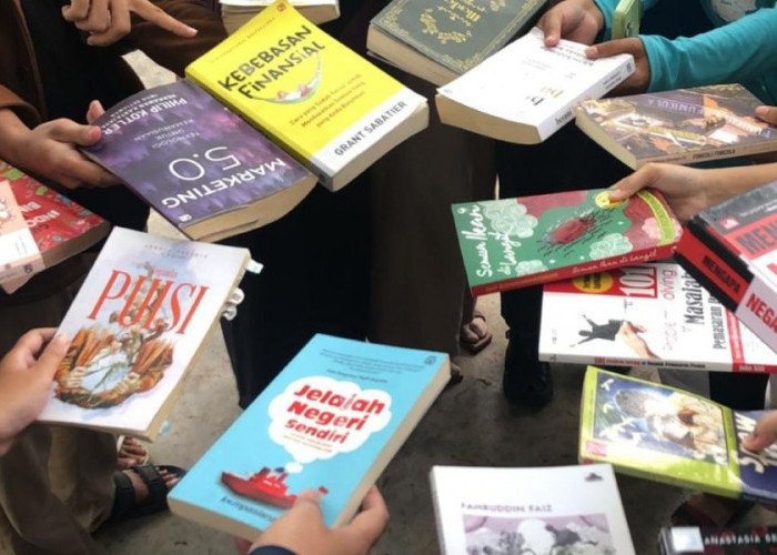 Bangkitkan Budaya Literasi,  Mojokerto Book Party Usung Tagar Piknik Sambil Baca Buku