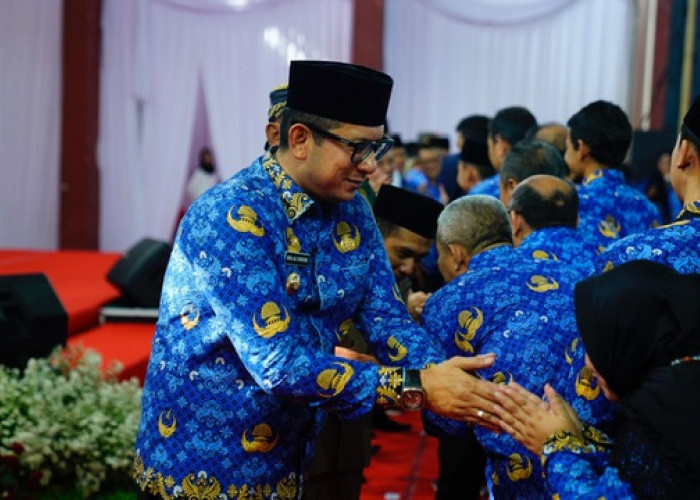 Halal Bihalal Bersama ASN,  Pj Wali Kota Mojokerto Tekankan ASN Makin Berdampak