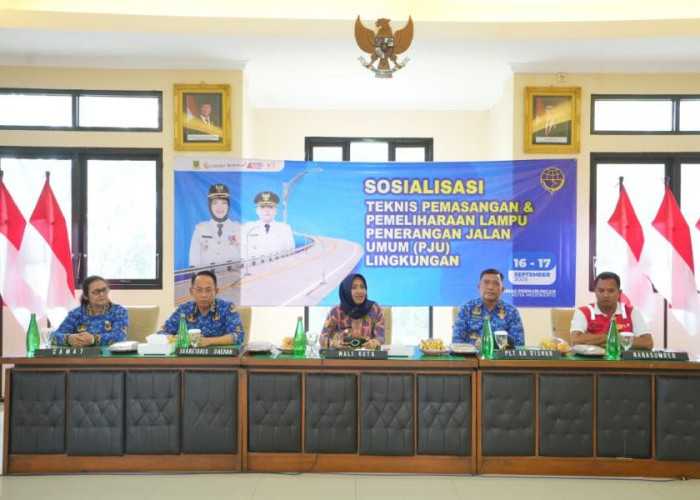Pemkot Mojokerto Gelar Sosialisasi Pastikan Semua PJU Sesuai Standar Keamanan