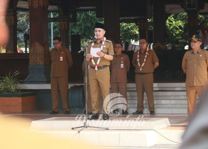 Pimpin Apel Perdana, Bupati Mojokerto Al Barra Bantah Adanya Isu Jual Beli Jabatan