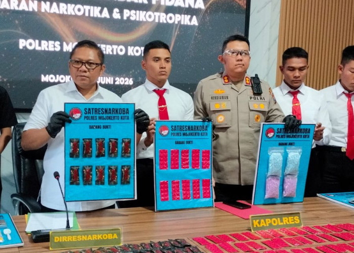 Peredaran Narkoba Modus Baru Etomidate Dalam Cartridge Vape Berhasil Diungkap Polisi di Mojokerto
