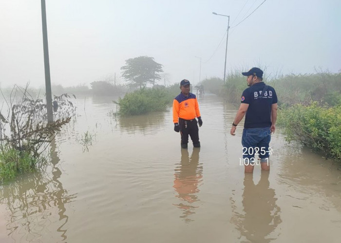 Banjir di Tempuran Mojokerto Akibat Luapan Sungai Mulai Surut Perlahan