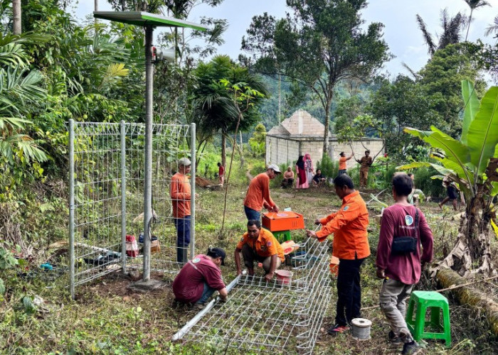 BPBD Jatim Pasang Early Warning System  Banjir di Kota Mojokerto