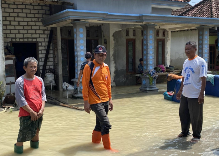 Awal Ramadan, Banjir Luapan Sungai Lamong Rendam Tiga Desa di Dawarblandong