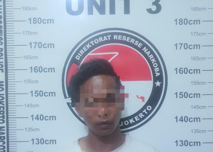 Remaja di Mojokerto Diamankan Polisi Karena Kedapatan Bawa Sabu Seberat 61,98 gram