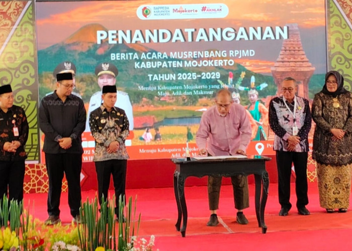 Bupati Mojokerto Paparkan 4 Misi Utama Arah Pembangunan Mojokerto Dalam Musrenbang RPJMD