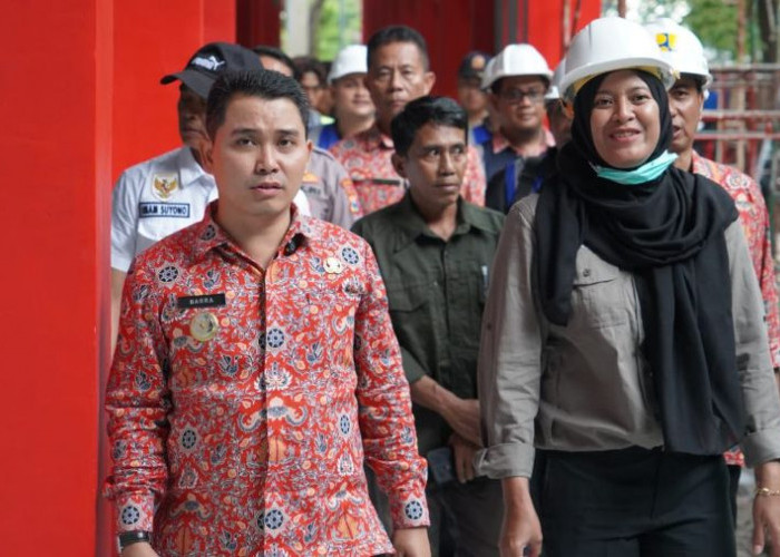 Perbaikan Stadion Gajah Mada Mojosari Difokuskan pada Drainase, Tribun dan Pavingisasi 