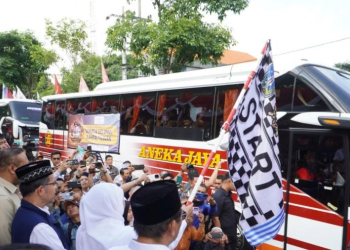 Pemprov Jatim Beri Fasilitas Mudik Gratis kepada 9.320 Orang Pemudik 