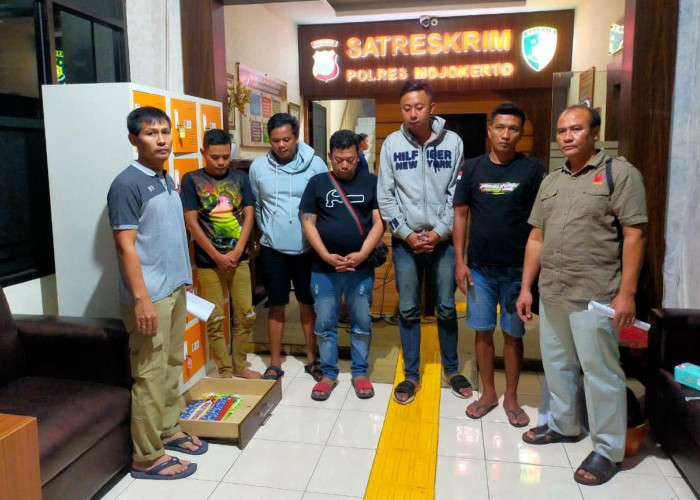 5 Terduga Pencuri Kabel Telkom di Mojokerto Dipulangkan Polisi, Ini Penjelasannya