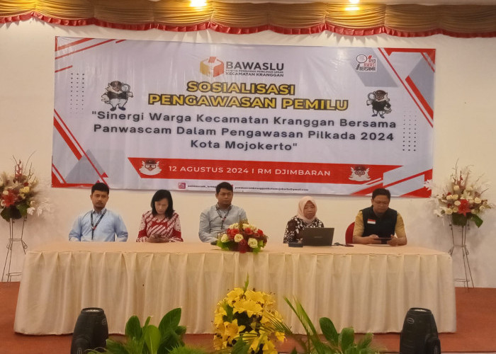 Panwascam Kranggan Ajak Warga  Berpartisipasi Aktif Dalam Pengawasan Pilkada Kota Mojokerto