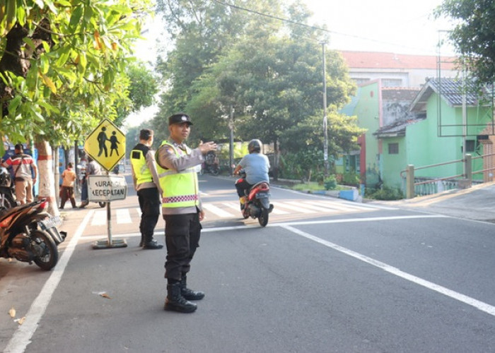 200 Polisi ditempatkan di Setiap Simpang Kota Mojokerto, Cegah Laka dan Macet