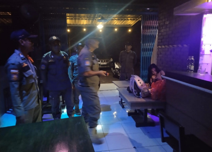 Selama Ramadan  Satpol PP Mojokerto Razia Tempat Hiburan Malam , Cafe dan Warung Remang-Remang 