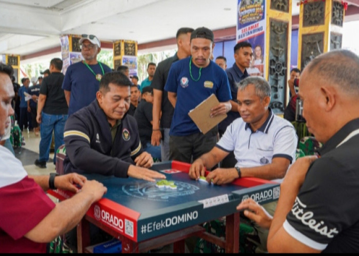 HUT ke-81 TNI, Kodaeral IX Turunkan Empat Tim di Turnamen Domino Pecahkan Rekor MURI