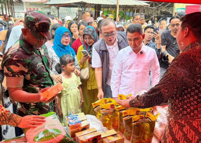 Salah Satu Program 100 Hari Kerja, Bupati Al Barra Gelar Operasi Pasar Ramadan Berkah 