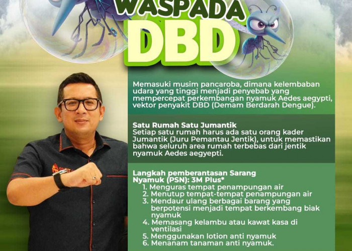 Musim Pancaroba. Masyarakat Diimbau Waspada DBD