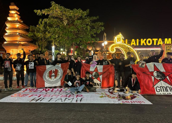 Merawat Ingatan, GMNI Mojokerto Peringati September Hitam