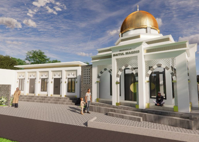 Bangun Musholla Baitul Maqdis, Warga Rame-Rame Gotong Royong