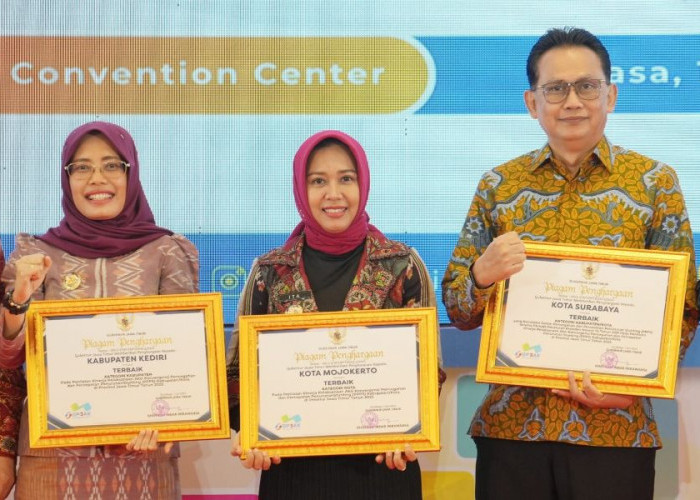 Pemkot Mojokerto Raih Predikat Terbaik Pertama Penanganan Stunting se-Jatim 