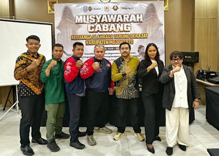 Erix Andika Terpilih Pimpin Kodrat Mojokerto, Siap Tancap Gas Hadapi Porprov