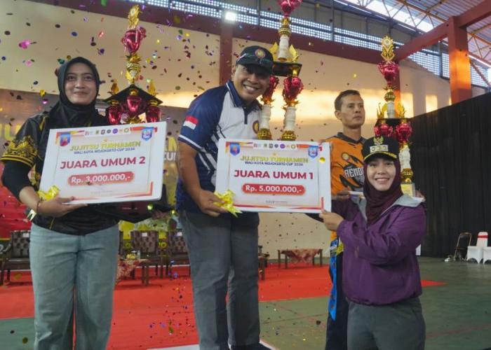 Bantar Angin Sabet Juara Umum Jujitsu Wali Kota Mojokerto Cup 2026, Kalahkan 24 Klub dari 7 Provinsi