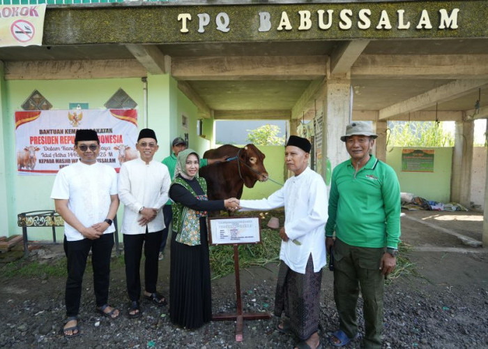 Pemkot Mojokerto Salurkan Hewan Kurban 11 Sapi dan 7 Kambing di Momen Iduladha 1446 H