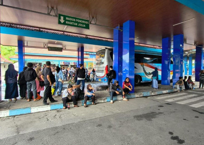 Terminal Kertajaya Mojokerto Masih Stabil, Puncak Arus Balik Diprediksi 29 Maret
