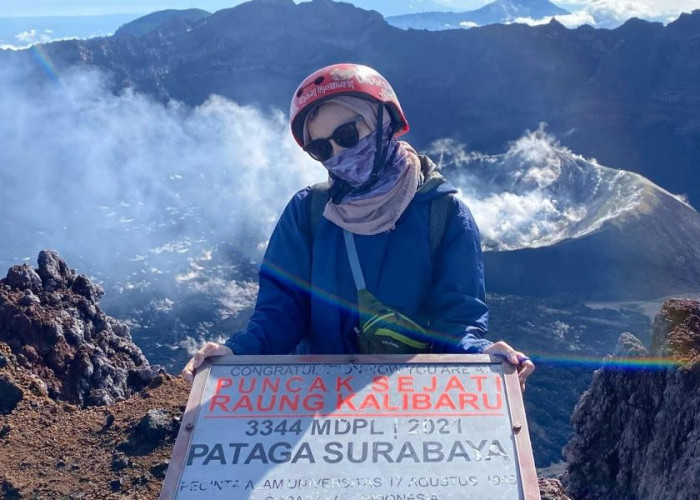 Raung , Gunung Terekstrem di Pulau Jawa Sekaligus Kaldera Terbesar ke-2 di Indonesia
