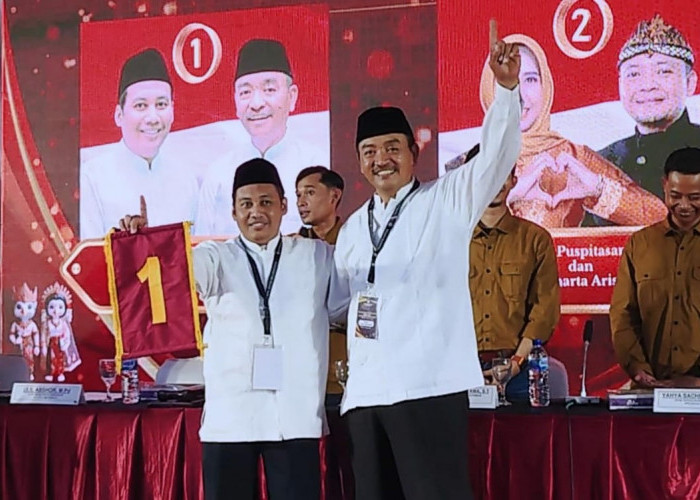 Ini Makna Nomor Urut 1 bagi Pasangan Juned - Amin di Pilkada Kota Mojokerto 2024