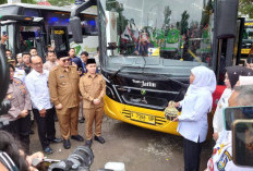 Catat...! Ini Dia Harga Tiket dan Titik Pemberhentian Bus Trans Jatim di Mojokerto