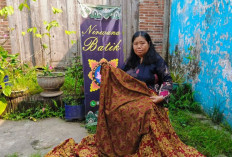 Digempur Industri Batik Modern, Perajin Batik Tulis Trowulan Mojokerto Masih Pertahanlan Teknik Manual