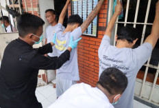 Lapas Mojokerto Kembali Gelar Razia Kamar Hunian untuk Perketat Keamanan