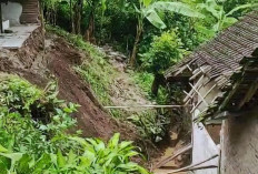 Longsor Terjang Desa Jembul Mojokerto, Satu Rumah Rusak dan Saluran Irigasi Tersumbat