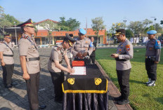 Polres Mojokerto Gelar Sertijab Wakapolres, Tiga Kasat Hingga Kapolsek