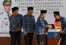 147 Guru di Mojokerto Terima SK Kepala Sekolah