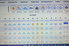 Siap-Siap! Beberapa Wilayah di Mojokerto Besok Bakal Hujan Ringan