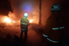 Gudang Rongsokan di Trowulan Mojokerto Dilanda Kebakaran Dua Kali dalam Sehari