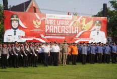 Peringatan Hari Lahir Pancasila di Kota Mojokerto, Persatuan Bangsa Ditekankan di Tengah Tantangan Global